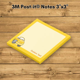 Gele Tekenfilm Auto Post-it® Notes