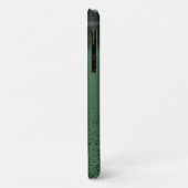 Gele tennisbal op Groene Rechtbank Gepersonaliseer Case-Mate iPhone Case (Achterkant/links)