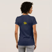 Gele test t-shirt (Achterkant volledig)
