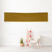 Gele textuur oppervlak met wervelend patroon spandoek (Insitu)