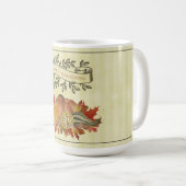 Gele Thanksgiving Pompoenen en Squash Koffiemok (Voorkant rechts)