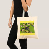 Gele Throat Warbler ~ Spring Tote Bag (Voorkant (product))
