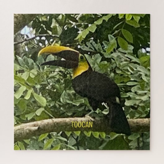 Gele-Throated Toucan Costa Rica Design Puzzle Legpuzzel (Verticaal)
