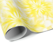 Gele Tie-Dye Cadeaupapier (Rol Hoek)