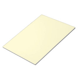 Gele Tint 11 "x8.5" Notitieblok met Clean Modern L