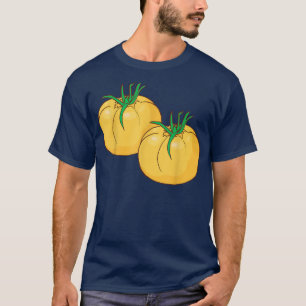 Gele Tomaten Groenten Tomaten Voedsel Vegan Vego T-shirt