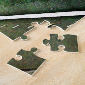 gele tram op de Liberty-brug - Boedapest Legpuzzel (Zijkant)