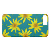 Gele tuinbloem op elke kleur Case-Mate iPhone case (Achterkant (Horizontaal))