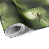 Gele tuinspin cadeaupapier (Rol Hoek)