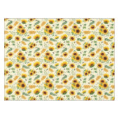 Gele tuinzonnebloemen Honingbijen Tablecloth Tafelkleed (Voorkant (Horizontaal))