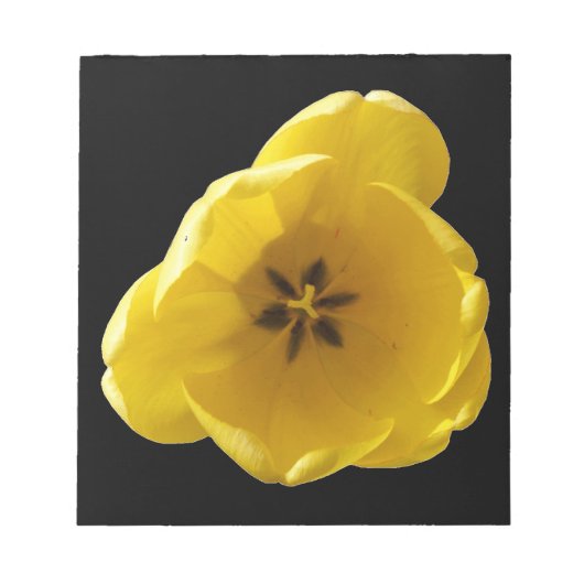 Gele Tulip-laptop Notitieblok (Voorkant)