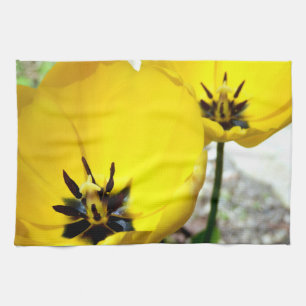Gele Tulip Tea Towel Theedoek