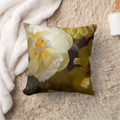 Gele tulp foto kussen (Deken)