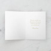 Gele Tulp Happy Easter Kaart (Binnen)