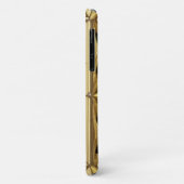 Gele Tulp met Decoratieve Lijst Case-Mate iPhone Case (Achterkant/links)