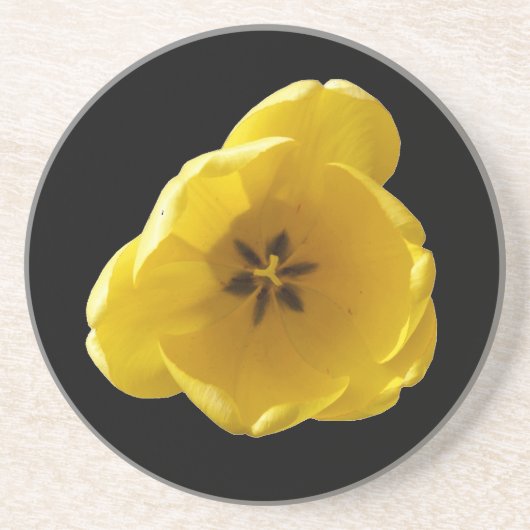 Gele Tulp Onderzetters (Voorkant)