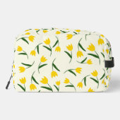 Gele Tulp Patroon  Toilettasje (Achterkant)