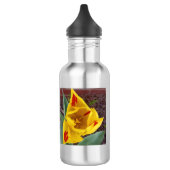 Gele Tulp waterfles (Links)