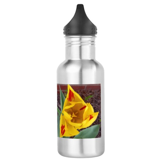 Gele Tulp waterfles (Links)