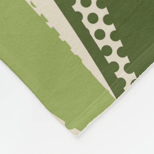 Gele tulpbloem fleece deken (Hoek)