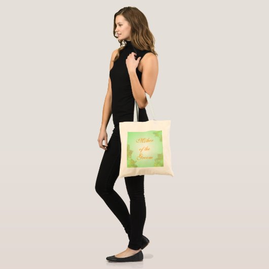 gele tulpbloemen moeder van de bruidegom tote bag (Voorkant (model))