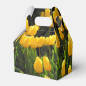 Gele tulpen bedankdoosjes (Achterkant)
