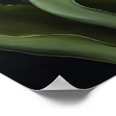 Gele Tulpen Bloemenkunst Print Poster (Hoek)