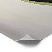 Gele Tulpen Bloemenkunst Print Poster (Hoek)