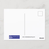 GELE TULPEN Briefkaart (Achterkant)
