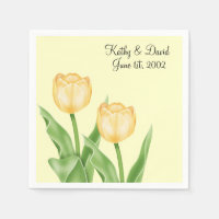 Gele tulpen (bruiloft)