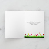 Gele Tulpen in vensterschaduw Kaart (Binnen)