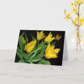 Gele Tulpen Kaart (Gele Bloem)