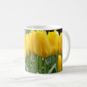 Gele tulpen koffiemok (Voorkant rechts)
