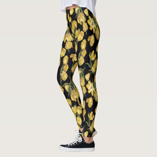 Gele tulpen leggings (Links)
