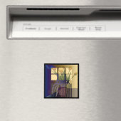 Gele Tulpen Magnet (Insitu (Vaatwasser))
