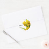 Gele Tulpen - Sticker (Envelop)