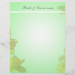 gele tulpen.. trouwaankondiging..