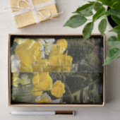 Gele Tulpen uit Arboretum Volcji Potok Slovenië Tissuepapier (Geschenk)