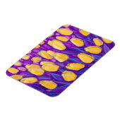 Gele Tulpen Veerbloemen Veldvloeren Vloeiend verve Magneet (Linkerzijde)