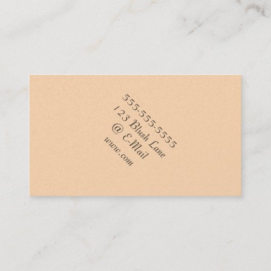 GELE TULPEN WATERVERF BLOEM VISITEKAARTJES (Achterkant)