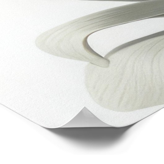 Gele tulpenbloem poster (Hoek)