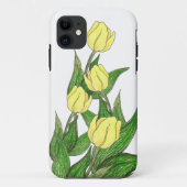 Gele tulpendoos Case-Mate iPhone case (Achterkant)