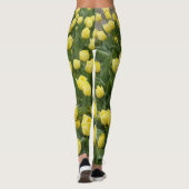 Gele Tulps Field Legging (Achterkant)