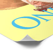 Gele uien poster (Hoek)