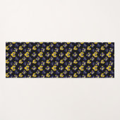 gele uilen yogamat (Voorkant (horizontaal))