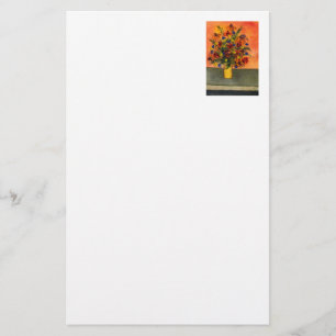 "Gele vaas" Briefpapier