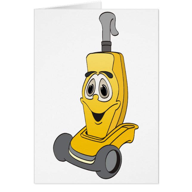 Gele vacuümreiniger (Voorkant)