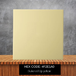 Gele vaste kleur tegeltje