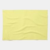 Gele vaste kleurstof lichtmedium, keukenhanddoek (Horizontaal)