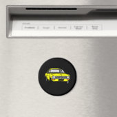 Gele Vauxhall Viva HC Magneet (Insitu (Vaatwasser))